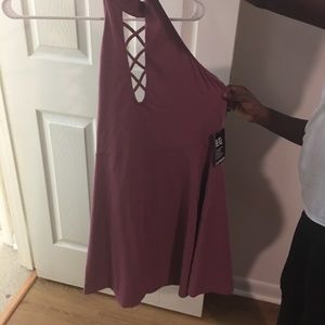 Express halter mini dress! Brand new with tags!
